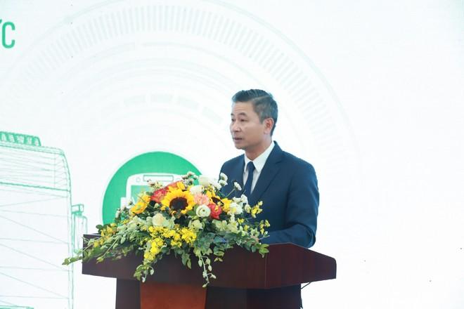 Giám đốc Sở GTVT Hà Nội Nguyễn Phi Thường phát biểu tại buổi lễ